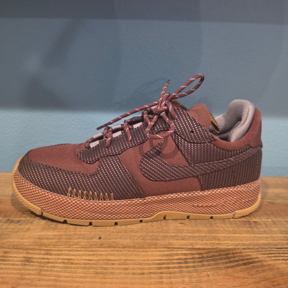 Nike Womens Air Force 1 Low Wild Dark Pony Sneakers FB2348-200 Size 9 - Picture 6 of 10